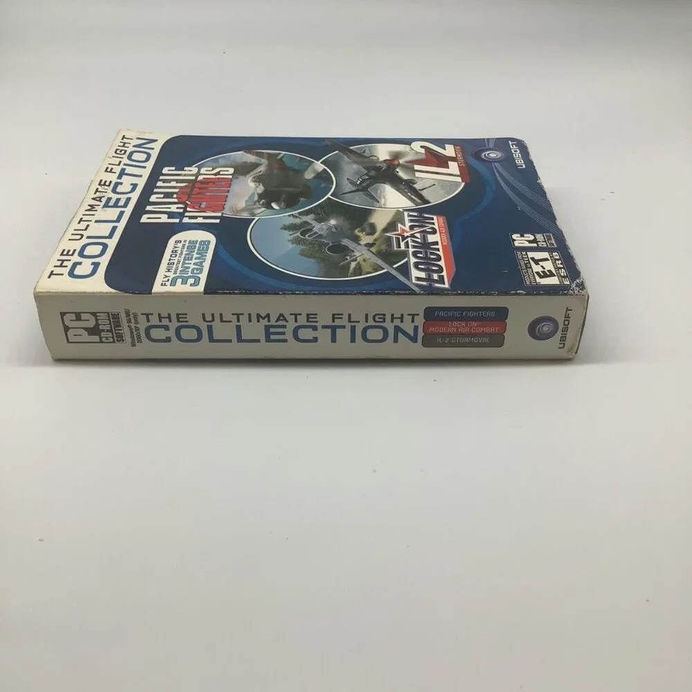 The Ultimate Flight Collection PC‎ Game Pacific Fighters Lock On Il-2 Ubisoft